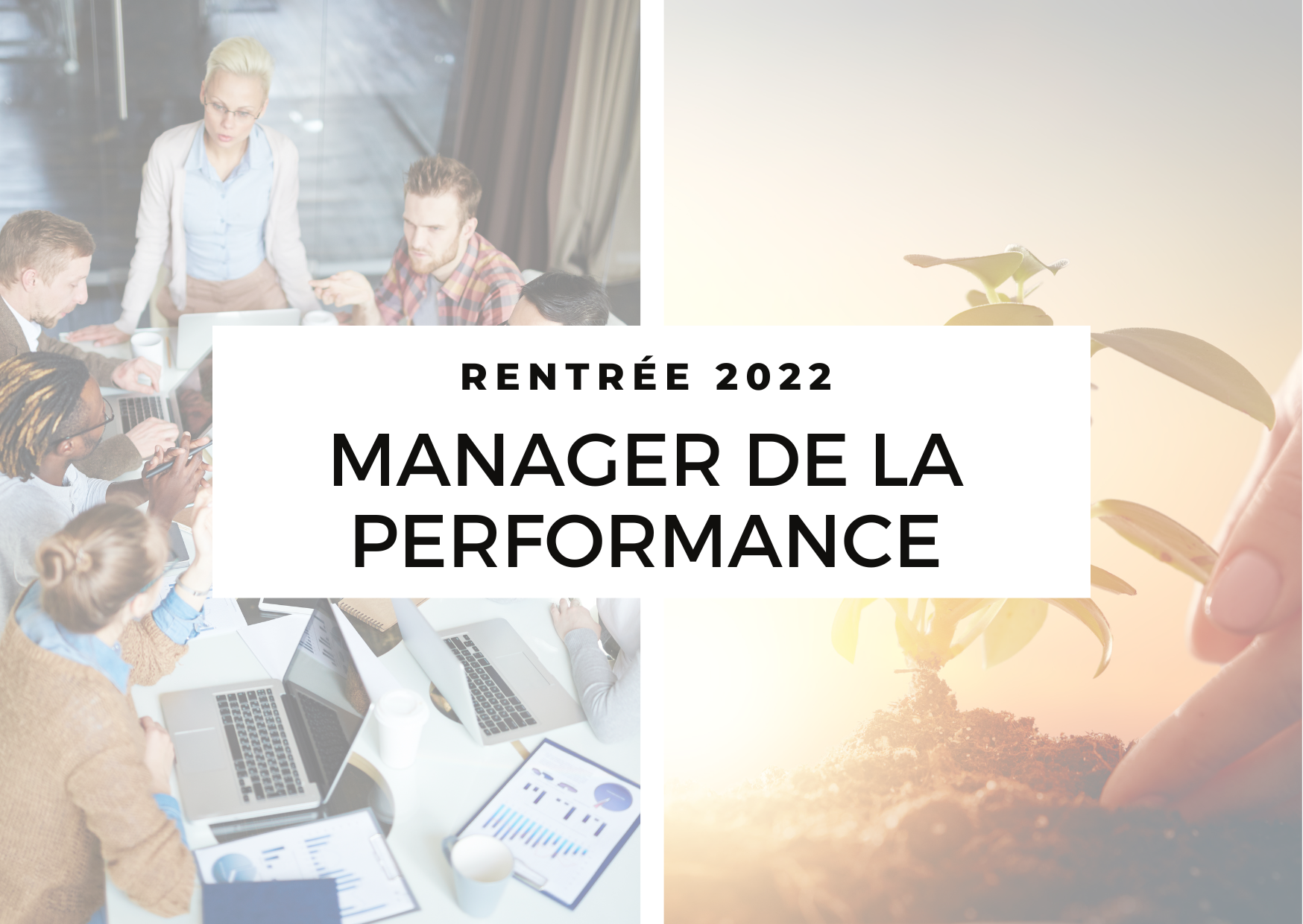 Rentrée 2022 : Manager de la performance