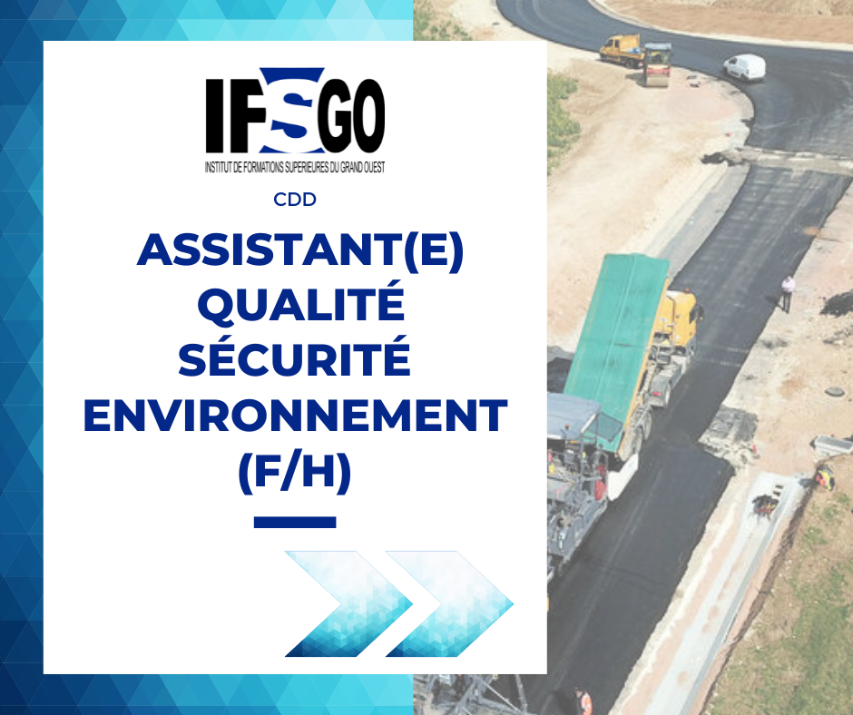 Assistant(e) qualité sécurité environnement (F/H)